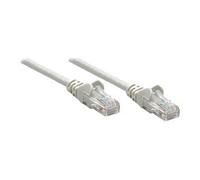Intellinet Network Patch Cable, Cat6, 10m, Grey, CCA, U/UTP, PVC, RJ45, Gold Plated Contacts, Snagless, Booted, Lifetime Warranty, Polybag - Cordon