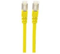Intellinet Câble réseau RJ45 735827 CAT 6 S/FTP 10 m jaune contacts dorés