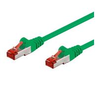 Intellinet Network Patch Cable, Cat6, 15m, Green, Copper, S/FTP, LSOH / LSZH, PVC, RJ45, Gold Plated Contacts, Snagless, Booted, Lifetime Warranty, Polybag - Cordon de raccordement - RJ-45 (M) pour RJ