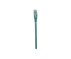 Intellinet Network Patch Cable, Cat6, 1m, Green, CCA, U/UTP, PVC, RJ45, Gold Plated Contacts, Snagless, Booted, Lifetime Warranty, Polybag - Cordon de raccordement - RJ-45 (M) pour RJ-45 (M) - 90...