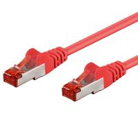 Intellinet Network Patch Cable, Cat6, 20m, Red, Copper, S/FTP, LSOH / LSZH, PVC, RJ45, Gold Plated Contacts, Snagless, Booted, Lifetime Warranty, Polybag - Cordon de raccordement - RJ-45 (M) pour RJ-4