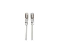 Intellinet Network Patch Cable, Cat6, 2m, Grey, Copper, S/FTP, LSOH / LSZH, PVC, RJ45, Gold Plated Contacts, Snagless, Booted, Lifetime Warranty, Polybag - Cordon de raccordement - RJ-45 (M) pour RJ-4