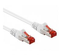 Intellinet Network Patch Cable, Cat6, 2m, White, Copper, S/FTP, LSOH / LSZH, PVC, RJ45, Gold Plated Contacts, Snagless, Booted, Lifetime Warranty, Polybag - Cordon de raccordement - RJ-45 (M)...