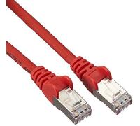 Intellinet Network Patch Cable, Cat6, 30m, Red, Copper, S/FTP, LSOH / LSZH, PVC, RJ45, Gold Plated Contacts, Snagless, Booted, Lifetime Warranty, Polybag - Cordon de raccordement - RJ-45 (M) pour RJ-4