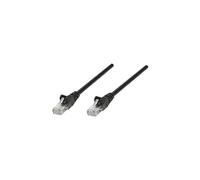 Intellinet Cordon réseau Cat6 342070 - 3 m Noir, CCA, U/UTP, RJ45, contacts plaqués or
