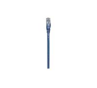 Intellinet Network Patch Cable, Cat6, 3m, Blue, CCA, U/UTP, PVC, RJ45, Gold Plated Contacts, Snagless, Booted, Lifetime Warranty, Polybag - Cordon de