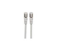 Intellinet Network Patch Cable, Cat6, 3m, Grey, Copper, S/FTP, LSOH / LSZH, PVC, RJ45, Gold Plated Contacts, Snagless, Booted, Lifetime Warranty, Polybag - Cordon de raccordement - RJ-45 (M) pour RJ-4