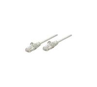 Intellinet Network Patch Cable, Cat6, 5m, Grey, Copper, S/FTP, LSOH / LSZH, PVC, RJ45, Gold Plated Contacts, Snagless, Booted, Lifetime Warranty,