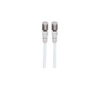 Intellinet Network Patch Cable, Cat6, 5m, White, Copper, S/FTP, LSOH / LSZH, PVC, RJ45, Gold Plated Contacts, Snagless, Booted, Lifetime Warranty,