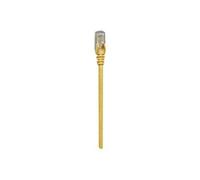 Intellinet Network Patch Cable, Cat6, 5m, Yellow, CCA, U/UTP, PVC, RJ45, Gold Plated Contacts, Snagless, Booted, Lifetime Warranty, Polybag - Cordon