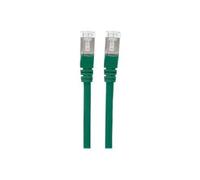 Intellinet Network Patch Cable, Cat6, 7.5m, Green, Copper, S/FTP, LSOH / LSZH, PVC, RJ45, Gold Plated Contacts, Snagless, Booted, Lifetime Warranty,