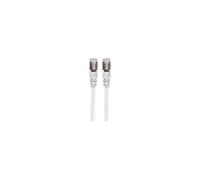 Intellinet Network Patch Cable, Cat6, 7.5m, White, Copper, S/FTP, LSOH / LSZH, PVC, RJ45, Gold Plated Contacts, Snagless, Booted, Lifetime Warranty, Polybag - Cordon de raccordement - RJ-45 (M) pour RJ-45 (M) - 7.5 m - SFTP, PiMF - CAT 6 - sans halogène,