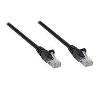 Intellinet Network Patch Cable, Cat6A, 0.25m, Black, Copper, S/FTP, LSOH / LSZH, PVC, RJ45, Gold Plated Contacts, Snagless, Booted, Lifetime Warranty, Polybag - Cordon de raccordement (DTE) -...
