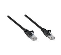 Intellinet Network Patch Cable, Cat6A, 0.25m, Black, Copper, S/FTP, LSOH / LSZH, PVC, RJ45, Gold Plated Contacts, Snagless, Booted, Lifetime