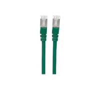 Intellinet Network Patch Cable, Cat6A, 1.5m, Green, Copper, S/FTP, LSOH / LSZH, PVC, RJ45, Gold Plated Contacts, Snagless, Booted, Lifetime Warranty,