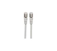 Intellinet Câble patch réseau 317108 Cat6A 1 m Gris S/FTP RJ45 LSZH contacts plaqués or