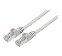 Intellinet Network Patch Cable, Cat6A, 2m, Grey, Copper, S/FTP, LSOH / LSZH, PVC, RJ45, Gold Plated Contacts, Snagless, Booted, Lifetime Warranty, Polybag - Cordon de raccordement - RJ-45 (M)...