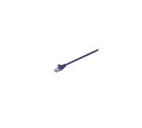 Intellinet Network Patch Cable, Cat6A, 3m, Blue, Copper, S/FTP, LSOH / LSZH, PVC, RJ45, Gold Plated Contacts, Snagless, Booted, Lifetime Warranty, Polybag - Cordon de raccordement - RJ-45 (M) pour RJ-