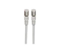 Intellinet Cordon réseau RJ45 Cat6A 3 m S/FTP LSOH/LSZH Gris contacts plaqués or