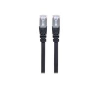 Intellinet Câble réseau Cat6A 5 m S/FTP LSOH Noir RJ45 contacts plaqués or