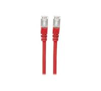 Intellinet Network Patch Cable, Cat6A, 7.5m, Red, Copper, S/FTP, LSOH / LSZH, PVC, RJ45, Gold Plated Contacts, Snagless, Booted, Lifetime Warranty,