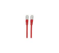 Intellinet Network Patch Cable, Cat6A, 7.5m, Red, Copper, S/FTP, LSOH / LSZH, PVC, RJ45, Gold Plated Contacts, Snagless, Booted, Lifetime Warranty,