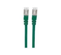 Intellinet Network Patch Cable, Cat7 Cable/Cat6A Plugs, 0.25m, Green, Copper, S/FTP, LSOH / LSZH, PVC, RJ45, Gold Plated Contacts, Snagless, Booted, Lifetime Warranty, Polybag - Câble réseau -...