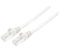 Intellinet Network Patch Cable, Cat7 Cable/Cat6A Plugs, 0.5m, White, Copper, S/F