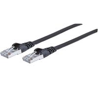 Intellinet Network Patch Cable, Cat7 Cable/Cat6A Plugs, 1.5m, Black, Copper, S/F