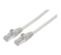 Intellinet Network Patch Cable, Cat7 Cable/Cat6A Plugs, 3m, Grey, Copper, S/FTP, LSOH / LSZH, PVC, RJ45, Gold Plated Contacts, Snagless, Booted, Lifetime Warranty, Polybag - Cordon de...
