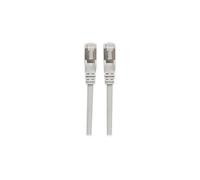 Intellinet Network Patch Cable, Cat7 Cable/Cat6A Plugs, 7.5m, Grey, Copper, S/FTP, LSOH / LSZH, PVC, RJ45, Gold Plated Contacts, Snagless, Booted, Lifetime Warranty, Polybag - Cordon de raccordement -