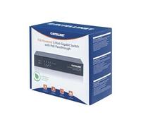 Intellinet Commutateur PoE 5 ports Gigabit – PoE Passthrough (4 PSE + 1 PD) – IEEE 802.3at/af