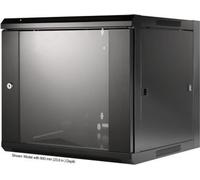INTELLINET Répartiteur mural 9U 570x450mm noir,non monté