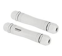 Intellinet 561952 Kit d'extension Poe+ Fast Ethernet pour extérieur Blanc