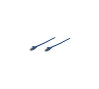 Intellinet RJ-45, 0.3m, Cat6, UTP câble de réseau Bleu 0,3 m