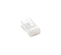 Intellinet RJ45 Modular Plugs, Cat5e, UTP, 2-prong, for stranded wire, 15 µ gold plated contacts, 100 pack - Connecteur de réseau - RJ-45 (M) - UTP -