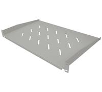 INTELLINET Tablette 19" 350mm Mont. frontal 1U perforé gris