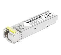 Intellinet Transceiver SFP Fibra Ottica Monomodale LC 1000Base-BX Bidirezionale WDM Silver