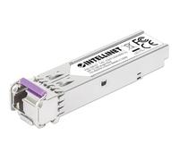 Intellinet Transceiver SFP Fibra Ottica Monomodale LC 1000Base-BX Bidirezionale WDM Silver