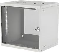 INTELLINET Wandverteiler 19" 9 HE 540x400 Flatpack grau