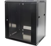 INTELLINET Wandverteiler 6HE 570x450mm schwarz,unmontiert