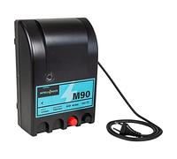 Intellishock M90 Électrificateur de clôture électrique 230 V, puissance 1,2 J, pour une longueur de clôture de 8 km, pour des filets de 5 x 50m, parfait pour les chevaux, le bétail, tension 7.000 V