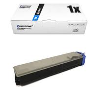 IntelliTone Cartouche pour Mita FS-C5015 N, remplace les cartouches Kyocera TK-520 C bleues d'origine EUROTONE (norme ISO 19798)