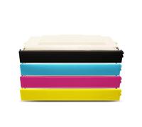 IntelliTone Cartouches pour Optra C510 / X510 - Remplace Lexmark 1 x noir, 1 x cyan, 1 x jaune, 1 x magenta, dans un lot de cartouches d'origine EUROTONE (norme ISO 19798)