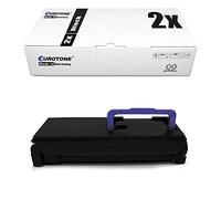 intellitone Cartridge pour Mita FS-C5100DN - Kyocera 540 BK TK 540 C TK520 540 Y de 540 M remplacer les cartouches d'origine Eurotone (Norme ISO 19798) Black 2x