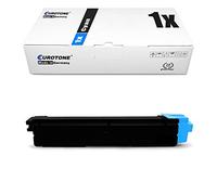 intellitone Cartridge pour Mita FS-C5150DN Kyocera TK-580 BK TK-580 C TK-580 Y TK-580 M remplacer les cartouches d'origine Eurotone (Norme ISO 19798) cyan
