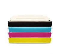 intellitone Cartridge pour Optra C500/X500/X502 remplacer Lexmark Noir Cyan Jaune Magenta Cartouches d'origine Eurotone (Norme ISO 19798) Set 4er