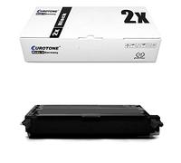 IntelliTone Lot de 2 cartouches noires pour Phaser 6180 - Remplace les cartouches noires Xerox d'origine EUROTONE (norme ISO 19798)