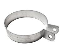 Intelmann Collier de serrage 300 mm pour tuyaux spiralés, monobloc, sans insert, galvanisé