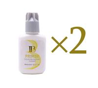Intelprimer-Super Bonder Glue Faux Cils,Fournitures Pour Extensions De Cils,Outil De Maquillage Adhésif Miles Et Santé,Coréen - Type 2pcs Banana Primer